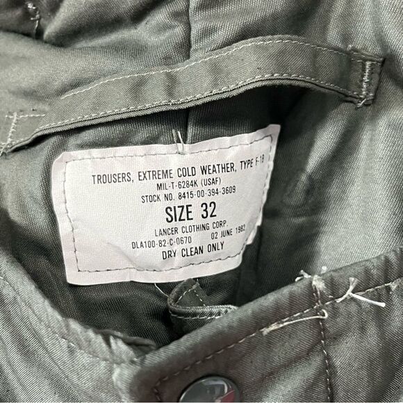 Lancer Clothing Extreme Cold Weather Trousers size 32 - Picture 4 of 15
